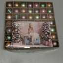 DecorbyHannah Mini Pink Green Christmas Ornaments Set, 49ct 1.18 inches Small Ornaments for Christmas Tree Decorations, Shatterproof Plastic Hanging Ball Bulk for Xmas Holiday Indoor Party Decor