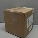 Aspen Creative 32044-5A, Hardback Empire Clip-On Chandelier Lamp Shade, White, 3" Top x 6" Bottom x 5" Slant Height, Set of 5