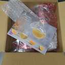 Amazing Abby - Alaska On-the-Go - 24-Ounce Insulated Plastic Tumblers with Lid and Straw (Set of 4), Double-Wall Travel Tumblers, All-Clear Drinking Glasses, BPA-Free, Shatter-Proof, Dishwasher-Safe