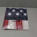 American Flag 3x5 Ft for Outside, Long Lasting, Heavy Duty Nylon, Fade Resistant, High Wind US Outdoor Flags with Embroidered Stars, Sewn Stripes, Brass Grommets
