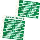 Giegxin 12 Pack Camp Bride Sash Camp Bachelorette Decoration Last Trail Before the Veil Bachelorette White Bride Party Favors Sash Sage Green Bridesmaids Sashes for Camping Bridal Shower Party Favor