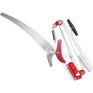 Sharp Garden Tree Pruning Saw and Pruner Head,Yenghome Tree Pruner Fruit Picker Harvester Pole Saw Tree Trimming Clipper Tool (Without Pole)