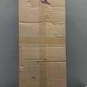 12 Inch Heavy Duty Floating Shelf Bracket, Wall Mounting Industrial Black Shelf Brackets, 1/5 Inch Thick Iron Metal Brackets for Shelves 6 Packs