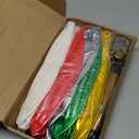 10Pcs Outdoor Christmas Decorations,12 in Large Inflatable Balls for Yards, Lawns, Porches, Gardens, Front Doors or Windows Christmas Decorated (Red Green White Gold Silver 10pcs New)