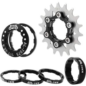 Bibike Single Speed Conversion Kit 13T/14T/15T/16T/17T/18T/20T/22T Single Speed Cassette & Spacers