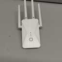 WiFi Extender Signal Booster, 2025 WiFi Extender AC1200Mbps Dual Band (5.8GHz/2.4GHz), WiFi Booster with Ethernet Port for Home Covers up to 10000 Sq.ft, Compatible with More Devices