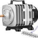 VIVOSUN Commercial Air Pump 1110 GPH 8 Outlet 40W 70L/min for Aquarium and Hydroponic Systems