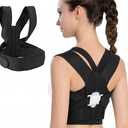 HLOES Posture Corrector for Women and Men,Adjustable Upper Back Brace, Breathable Back Support straightener, Providing Pain Relief from Lumbar, Neck, Shoulder, and Clavicle, Back.