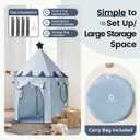 Tiny Land Kids Play Tent, Pop-Up Cute Toddler Tents, Portable Baby Tent for Indoor Fun & Imagination