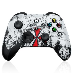 Xexvyrin Wireless for X-Box Controller, Compatible with X-box One X|S, Series PC, Special Edition Custom Controller 6-Axis Motion Control/3.5mm Audio Jack/Dual Vibration/Macro Function/TurboWhite