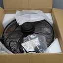 Outdoor Ceiling Fans with Lights, 20'' Gazebo Fan, Plug in Ceiling Fan for Patios, Pergola, Ceiling Fan with Remote Control, Hanging with Hook,Black