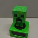 Paladone Minecraft Creeper Alarm Clock Officially Licensed Icon with in-Game Music & Night Light for Kids & Tweens, Gaming Room Decor, Fun Gift for Minecraft Fans, One Size