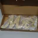 Mr & Mrs Sign for Wedding Table, Wedding Decorations for Reception, Large Wooden Letters Centerpieces Decor for Sweetheart Table, Ceremony, Anniversary, Party and Valentine's Day(Golden)