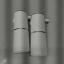 2 Pack Automatic Soap Dispenser,Automatic Liquid Soap Dispenser Touchless,12.8oz/380ml USB Rechargeabled Wall Mounted Smart Soap Dispensers for Bathroom Kitchen Dish Soap (White)