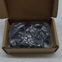 #10 x 1 Hex Washer Head Self Drilling Screws, 410 Stainless Steel Self Tapping Sheet Metal Screws, Black Finish, 100 PCS