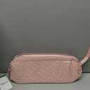 Leudes Hair Tools Travel Bag for Shark Flexstyle Carrying Case Portable Shark Hair Air Wrap Dryer Case Waterproof Dustproof Flat Curling Iron Travel Organizer (Pink) (467.17 cubic inches)