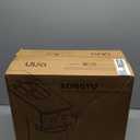 UIJA Portable Reverse Osmosis Countertop Water Filter,5-Stage RO Water Filtration System,Compact Water Purifier for Home, RV, Camping,with Reverse Charging, Ripple Green