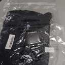 Women Crochet Cardigan Lightweight Thin Short Sleeve Casual Open Front Cardigan Cover (Black, S)