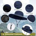 Surblue Wide Brim Sun Hat UV Sun Protection Bucket Hat for Fishing, Hiking, Camping