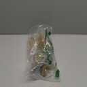 Athlefit Women's Strappy Kitten Heels Square Toe Flip Flops Low Heels Ankle Strap Party Dress Thong Heeled Sandals (10, Gold)