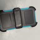 for Defender iPhone 15 Case with Clip,for Holster iPhone 15 Case with Kickstand,for Heavy Duty iPhone15 Phone Cases Rugged,2 Layers of Sturdy for Phone Cases iPhone15Case Protective (Turquoise), 6.1
