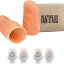 VANTIYAUS Finger Lamp (2 Packs/4PCS) Thumbs Lamp, Magic Lamp up Finger Magic Trick, Fake Finger, Prank Toy Tool for Halloween