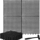 15 Pack Garage Floor Tiles, 12x12 Inch Interlocking Drainage Tiles