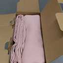 MIULEE Baby Pink Blackout Curtains for Bedroom Living Room 84 Inches Long 2 Panels, Thermal Insulated Room Darkening Drapes Solid Grommet Noise Reduction Light Blocking Window Treatments 50x84 Inch