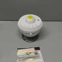 Ainael Galaxy Projector, Star Projector Home Planetarium Space Ceiling Starry Sky Night Light with Light Strip, Meteor and Galaxy Projector for Kid Adult Bedroom Christmas Gift (White)