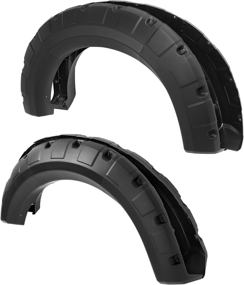 ALMULOO Fender Flares Wheel Arch Covers Compatible with 2009-2014 F-150