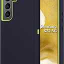 for Galaxy S22 5G case,Samsung S22 Heavy Duty case,[Military Grade Protective ],[Shockproof] [Dropproof] [Dust-Proof], Compatible with Samsung Galaxy S22 5G (Blue Green)