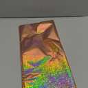 4Pcs Rose Gold Holographic Tablecloths Rectangular Pink Iridescent Tablecloth Shimmer Metallic Table Covers for Girls Women Rose Gold Birthday Decorations, 54 x 108Inch