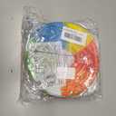 2 x Novelty Place 10 Pack Beach Ball Paper Lanterns - 8" Rainbow Color Hanging Lanterns Summer Pool Party Decoration for Beach Party, Holiday, Birthday, Wedding