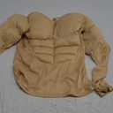 Kids Muscle Suit Costume, Yellow (10-12Y)