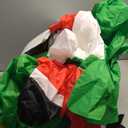 12FT Christmas Tree Arch Inflatable Decoration, Built-in LED Lights and Rotating Colored Lights, Suitable for Christmas Lawns, Gardens, Courtyards Outdoor Inflatable Decoration