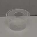 GBACHOOSE 1PCS Acrylic Cake Stand 6'' Clear Cake Stand, Acrylic Cake Separators Fillable Cake Stands Round 1 Tier for Dessert Wedding Birthday Party