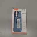 Ezanmull for Samsung Galaxy A17 5G Phone Case Magnetic Shockproof, [Fit for MagSafe] [Glass Screen Protector] Soft-Touch Skin para Frosted Translucent Anti-Fingerprint Cover (Blue)