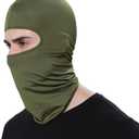 Pack of 3 Ski Mask Bandana Face Hat UV Protection Full Cover for Women Men Outdoor Sports (Green)
