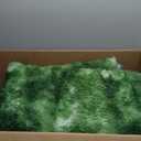 DweIke Fluffy Dark Green Rugs for Bedroom Living Room, 6x9 Large Soft Plush Shaggy Tie-Dyed Forest Moss Green Girls Boys Kids Rug, Non-Slip and Machine Washable Carpet for Dorm Nursery Decor