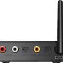 FiiO BR13 HiFi Bluetooth 5.1 Music Receiver Long Range Bluetooth Adapter with USB DAC, LDAC/aptX Low Latency, OLED Display & RCA Optical Coaxial Output for Home Stereo,PC/TV