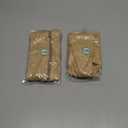 bropite Zipper Compression Socks Women & Men - 2Pairs Calf Knee High 15-20mmHg Open Toe Compression Stocking suit for Walking, L/XL