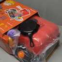 Kids BBQ Grill Playset, Kitchen Toy Set with Pretend Smoke, Light, Sound & Color-Changing Food, Play Kitchen Accessories, Indoor Outdoor Cooking Toy for Boys Girls Kids Birthday Gift