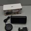 Netzu Loud Alarm Clock for Heavy Sleepers, Plug-in RGB Vibrating Alarm Clocks with Bed Shaker, 5 Dimmers, 2 Alarms and Snooze for Bedrooms Hearing Impaired Deaf Adults (Black)