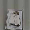 3-in-1 Electric Nail Clipper for Baby & Adults, USB Rechargeable Trimmer with LED Light, Polisher and Storage Container, Adjustable Speeds Nail Clipper for Kids, Seniors & Caregivers (Safe & Quiet) (White)