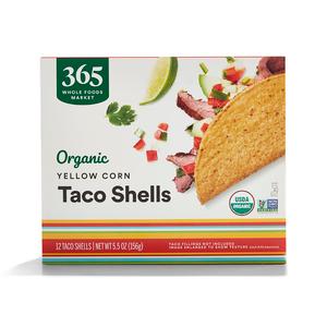 365 by Whole Foods Market, Organic Yellow Taco Shells, 5.5 Ounce (EXP 03/20/26)