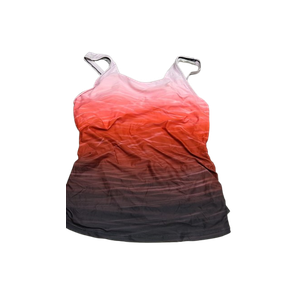 Aqua Eve Womens Tankini Tops Only Tummy Control Swim Tank Top Modest Swimsuit Top Bathing Suit Top No Bottom,L