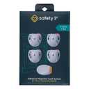 Safety 1st Adhesive Magnetic Lock System, 4 Locks And 1 Key