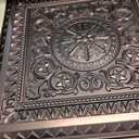 Art3d Drop Ceiling Tiles, Glue up Ceiling Tiles, 2'x2' Plastic Sheet in Antique Copper (12-Pack, 48 Sq.ft), 24"x24"
