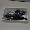 V Light Hair Extensions Kit Mini V Light Hair Extension Set With V Light Lamp*1 V light glue*4 Hair Extensions Remover*4 VLight Remover Machine*1 comb*1 clip*2 for Salon Hairstyles(Black machine set)