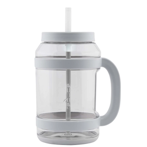 Reduce WaterDay Mug with Straw - Desktop Gray, 80 Oz